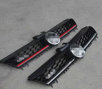 

Car Styling ABS Front Grille center grill honeycomb meshed Fit For volkswagen Golf 7.5 MK7.5 2017 UP 2017-2019 GOLF 7.5GTI