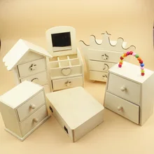 Глина DIY игрушка ультра-светильник ручной работы тонкая глина для художественных работ инструменты деревянный шкаф для хранения ящиков грязь жемчуг 10-30 юаней белый эмбрион режим