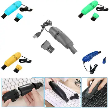 

B-Useful Mini Computer Keyboard USB Vacuum Office Computer Cleaners Keyboard Laptop Brush Clean Tools Portable Dust Cleaner