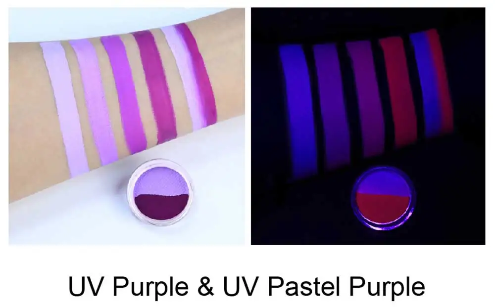 NEON UV Grow Split Eyeliners Water Ativated Face Body Candy Color Fluorescent Paint Pigment 2022 Hydra Eyeliner 5