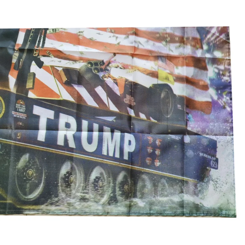 90*150 см держать Америку большой первый Танк герой Дональд флаг "Трамп" Дональд Трамп