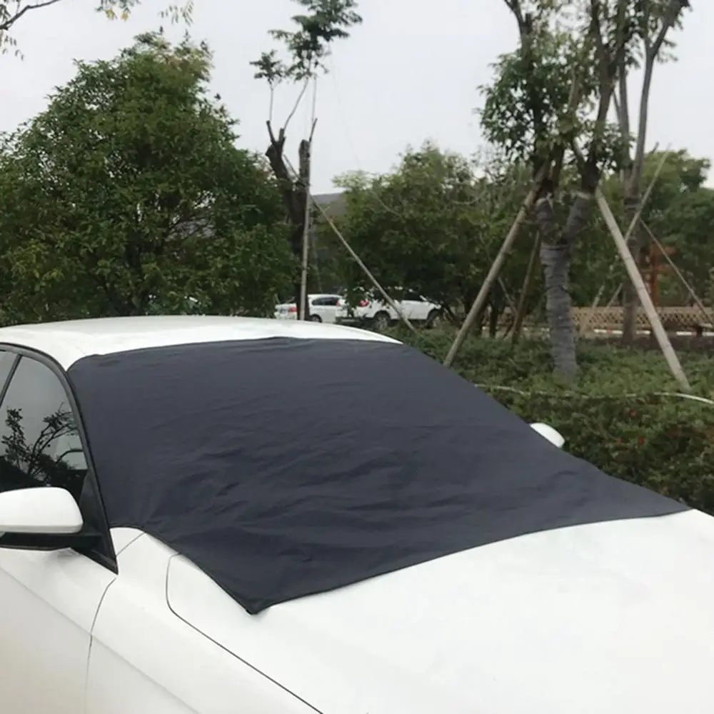 Автомобильный чехол на лобовое стекло, снежный чехол для автомобиля, зимний антифриз, Солнцезащитный чехол, снежный чехол для автомобиля