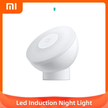 

New Xiaomi Mijia Led Induction Night Light 2 360 Rotating Adjustable Brightness Infrared Smart Motion Sensor With Magnetic Base