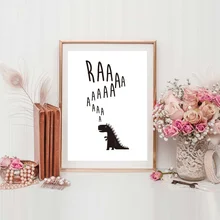 Home Decor HD Prints Fashion Black White Dinosaur Wall Art Canvas Painting Modular Pictures Poster Bedside Background Home Decor HD Prints Fashion Black White Dinosaur Wall Art Canvas Painting Modular Pictures Poster Bedside Background
