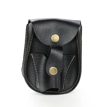 2 In1 Slingshot Pouch Ammo Catapult Steel Balls Bearings Storage Bag Case Pouch PU Waist Durable for Outdoor Hunting Accessories
