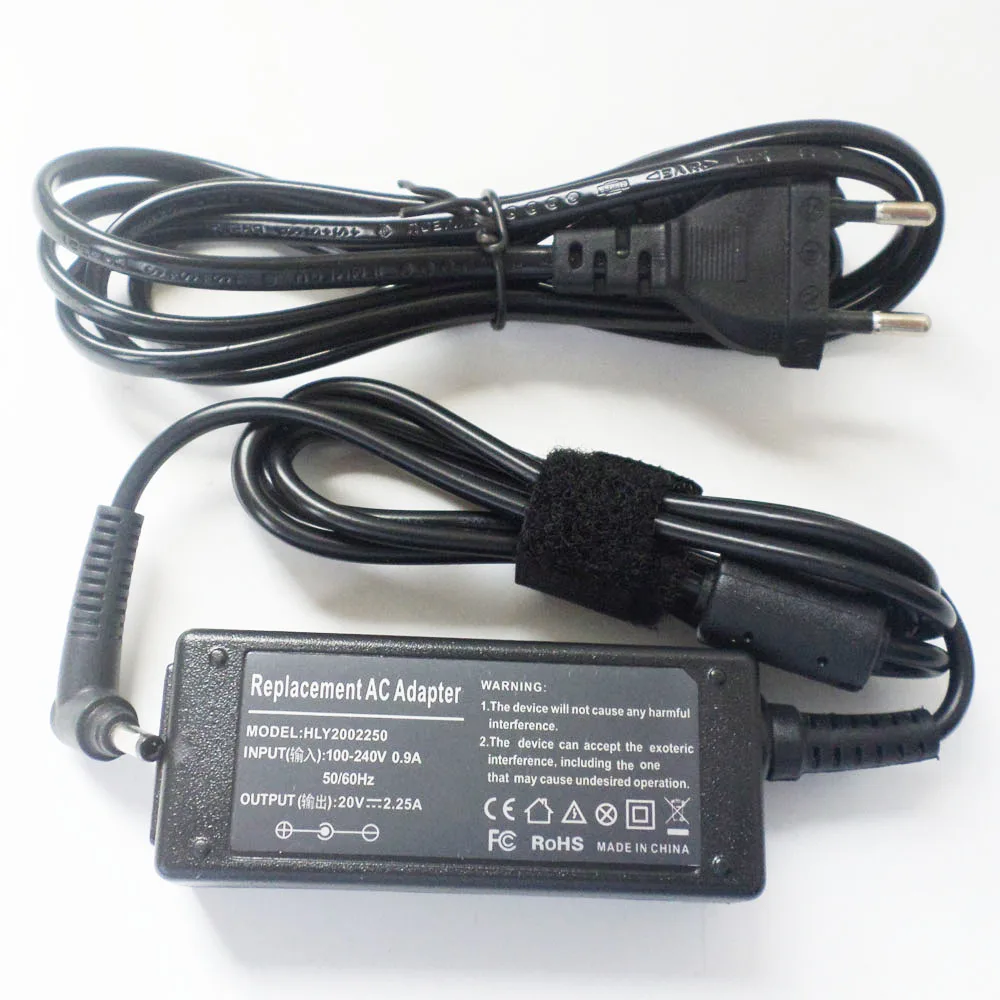 

New 20V 2.25A 45W Notebook AC Adapter Battery Charger Power Supply Cord For Lenovo IdeaPad 100-14IBY/15IBY 100-15IBD 100S-14IBR