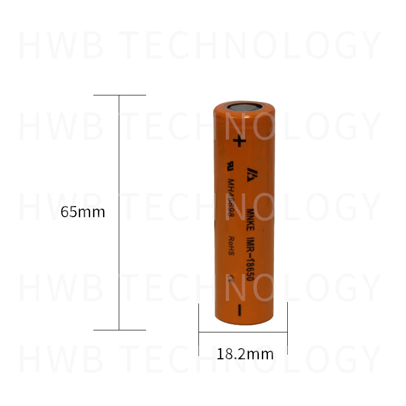 10 шт. для MNKE IMR 18650 Li-lon эффективный разряд 30A 1600 мАч 3,7 в электронная сигарета батарея электроинструменты батарея