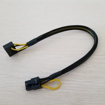 

SATA Reverse 15Pin to PCI-E 6Pin Reverse Power Cable 18AWG 30cm