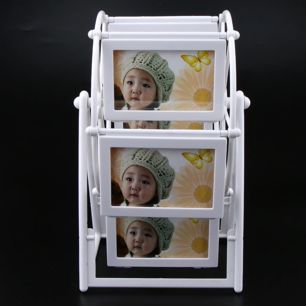 Rotating Sky Ferris Wheel Photo Frame for 3'' Photograph Keepsake Gift