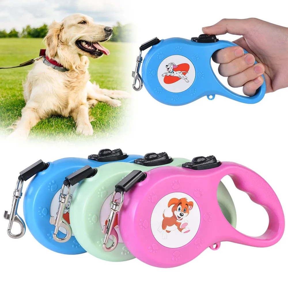 Durable Retractable Dog Leash Automatic Flexible Leash Dogs Cat Traction Rope pet Leashes For Small Medium Dogs Pet Supplies