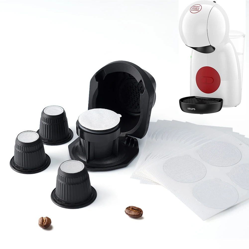 Многоразовый капсульный адаптер для машины Dolce Gusto маленький XS /GENIO S многоразовые