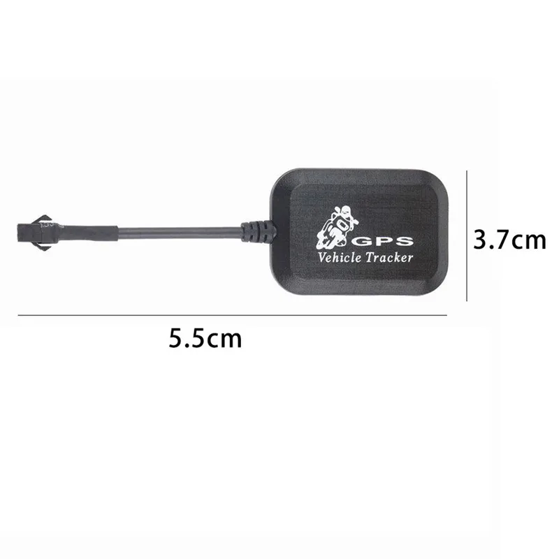 Мини автомобиль мотоцикл велосипед gps/GSM/GPRS в реальном времени трекер монитор слежения Черный Автомобильный gps трекер использовать для мирового трекера