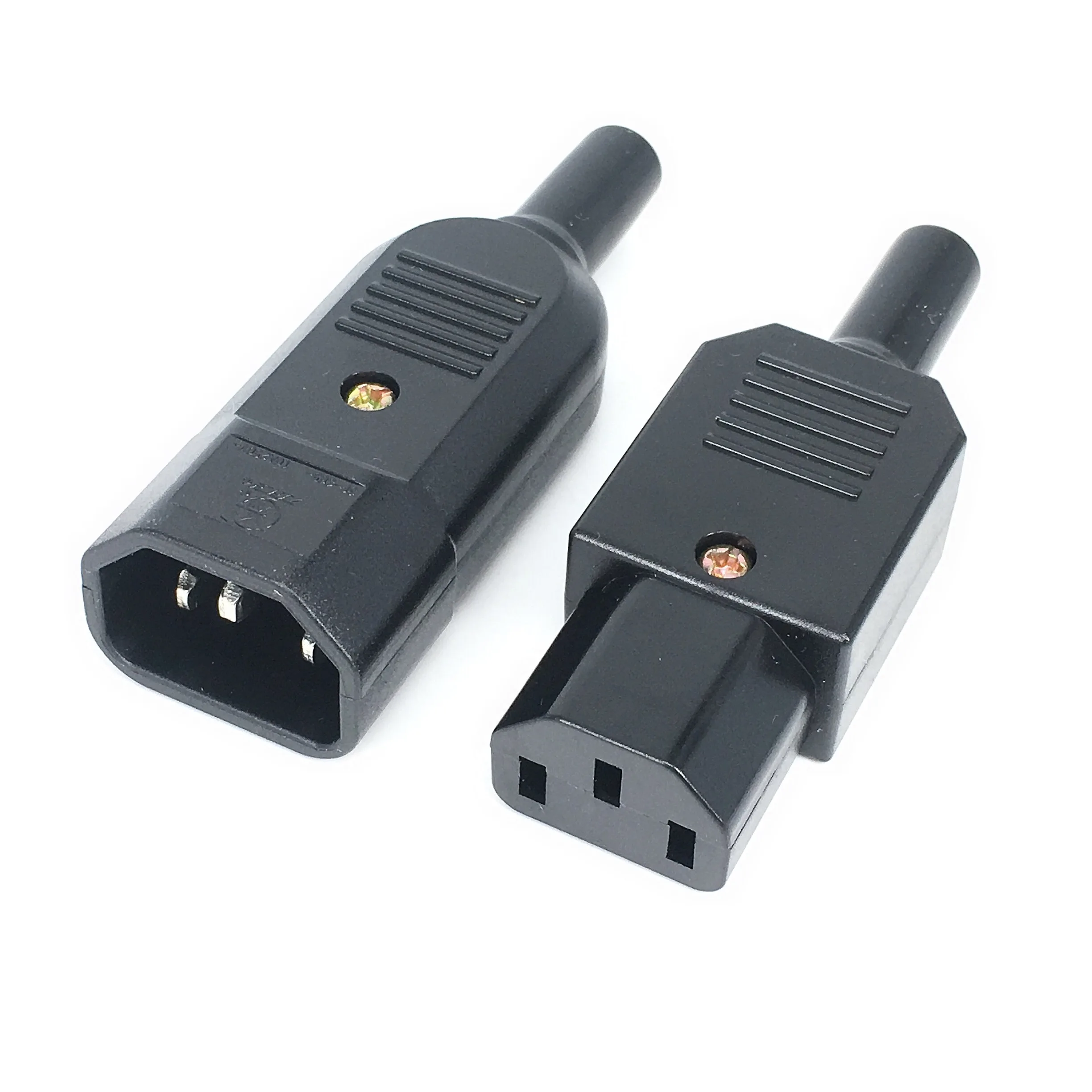 IEC 320 C13 Female Plug Adapter 3pin Socket Power Cord Rewirable Connector RS 