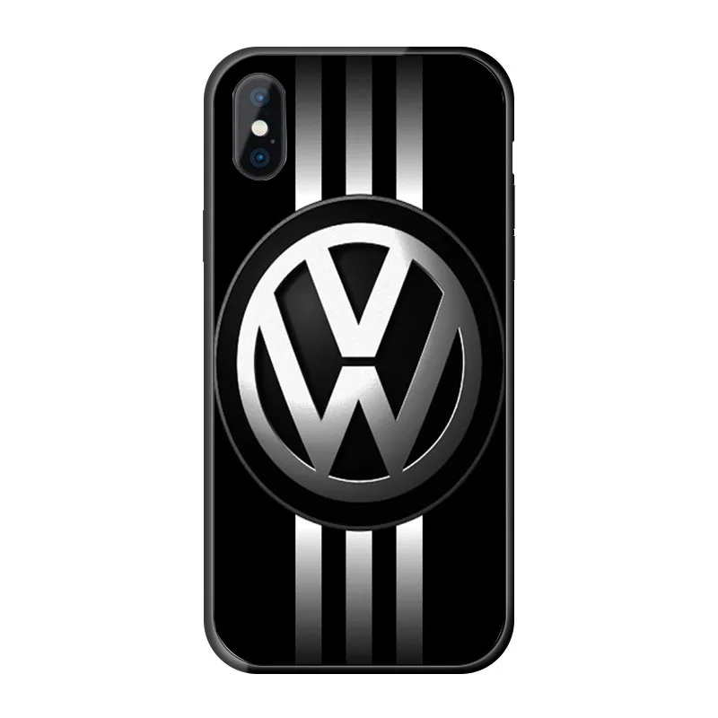 Volkswagen Coque Shell TPU Мягкий силиконовый чехол для телефона Apple iPhone 8 7 6 6S Plus X XS MAX 5 5S SE