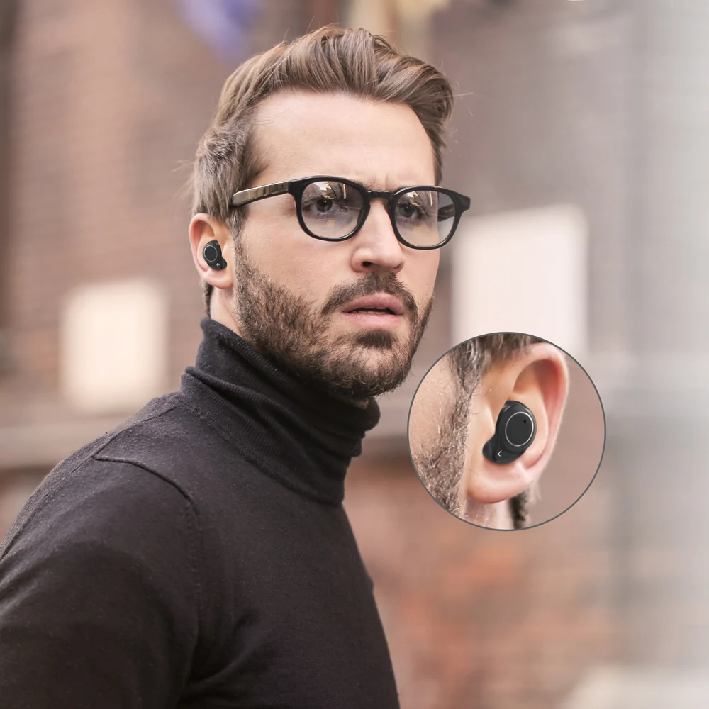LEAGOO A1 TWS беспроводные Bluetooth наушники Bluetooth 5,0 HD Беспроводные стереонаушники шумоподавление игровая гарнитура