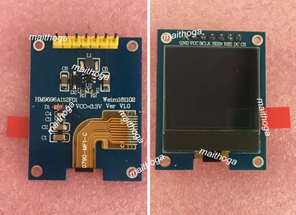 Maithoga 1,12 дюймов 7P SPI полноцветный OLED дисплей экран LD7134 диск IC 96*96