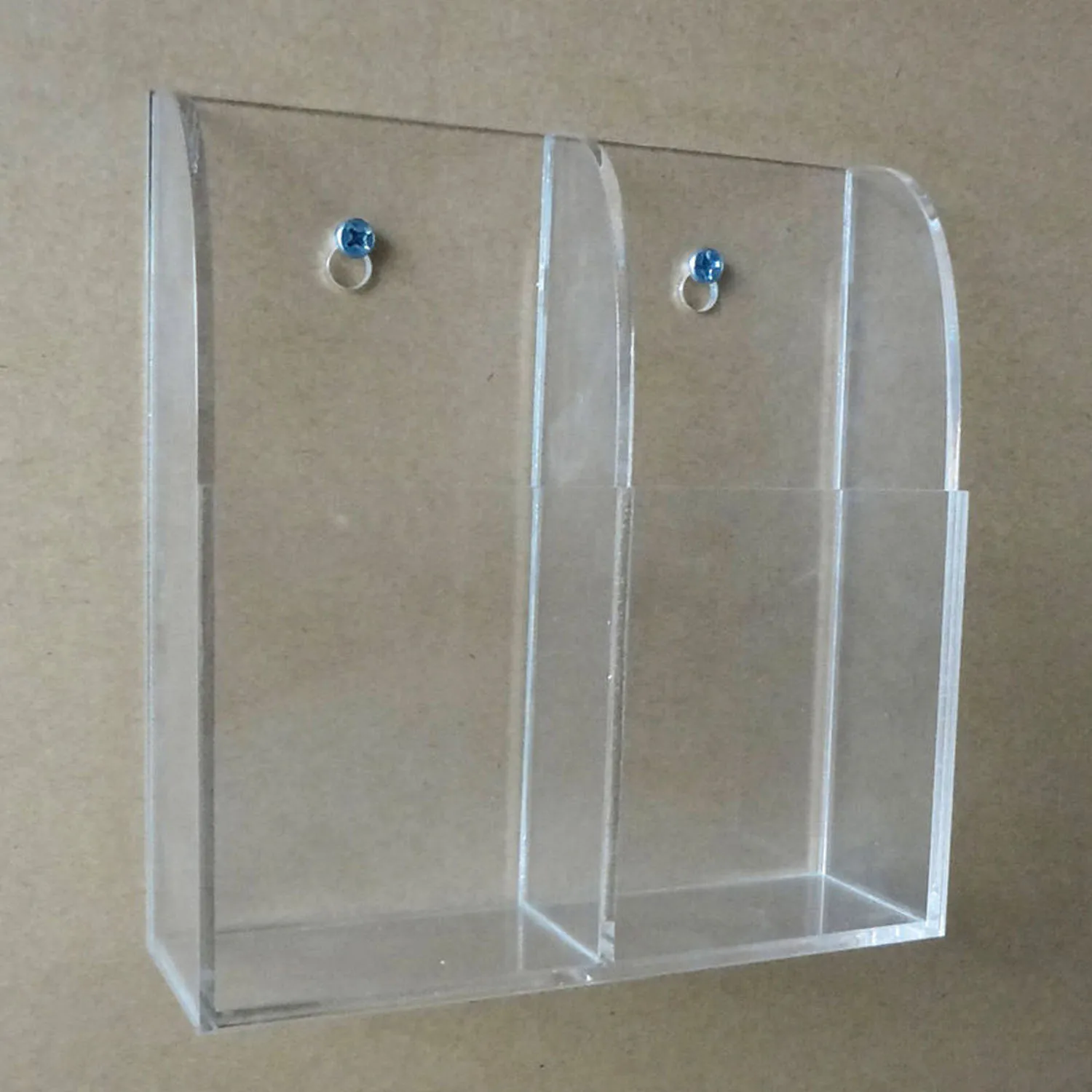 Behogar 3 Slot прозрачный акриловый домашний настенный стол ТВ кондиционер пульт