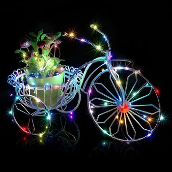

1m LED Strip Light String Light Wire 8 Colors Christmas Light For Garland Holiday Fairy Wedding Party Decoration Indoor lighting