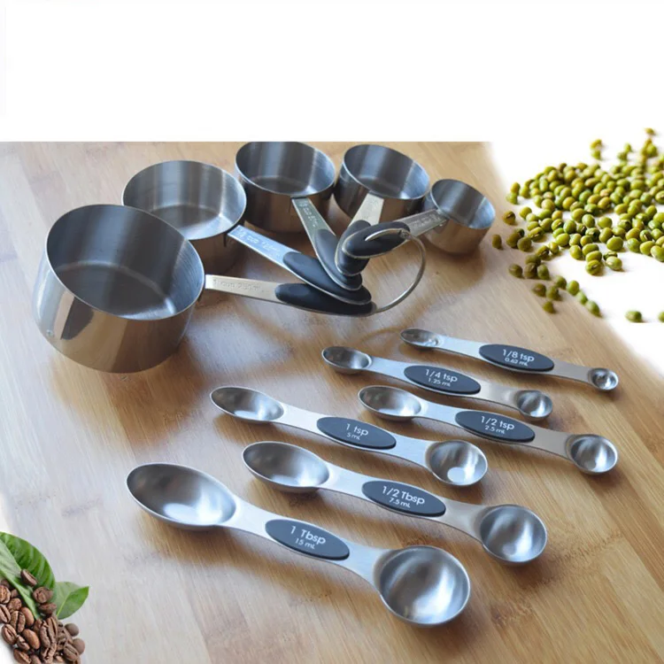 

Kitchen scale 11 piece set / measuring spoons teaspoon, sugar coffee spoon, baking flour, measuring cup, for home and kitchen