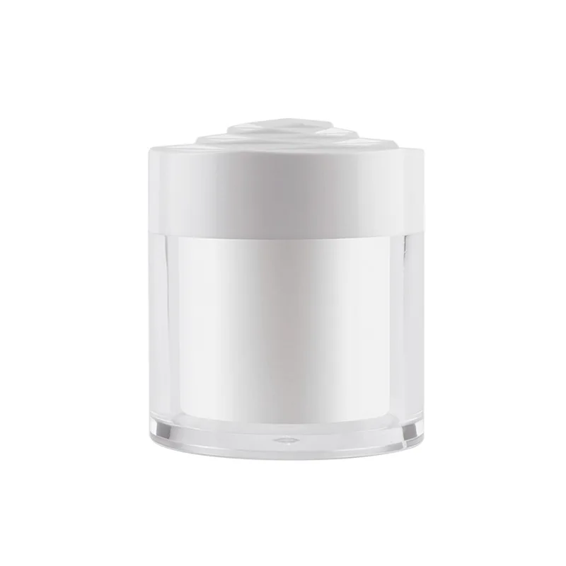 25 pcs/lot 20g 30g 50g Facial Cream Jar Plastic Clear Empty Cosmetic Containers Makeup Packaging Eyeshadow Case Cream Container