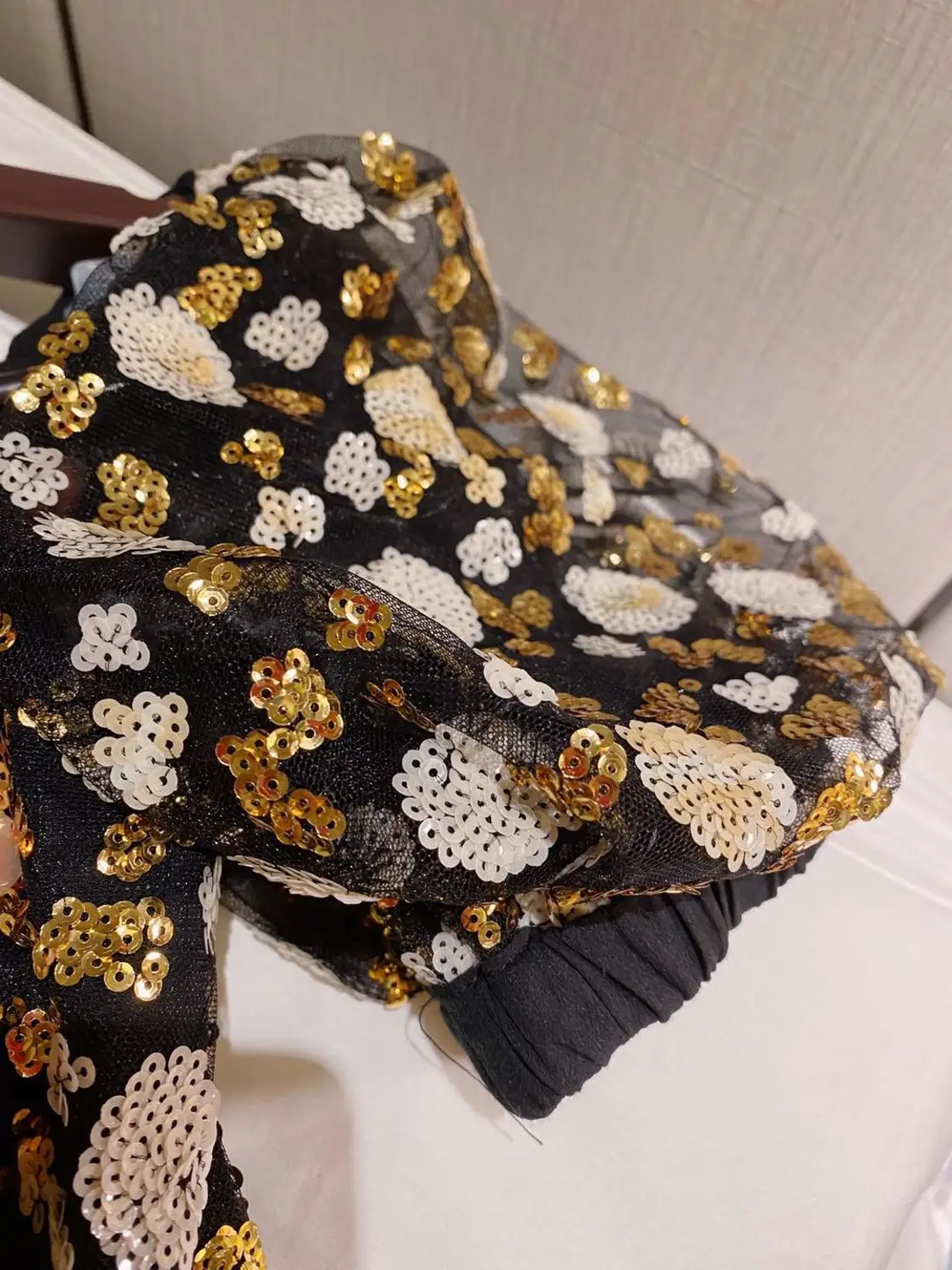 Luxury Sequins Dress 2020 Autumn Runway Designer