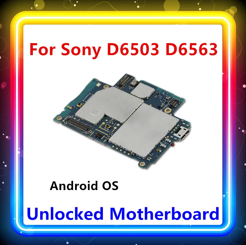 D6503 D6563 панель для sony Xperia Z2 D6503 D6563 материнская плата с полным чипом материнская плата протестированная логическая плата разблокированная плата Android