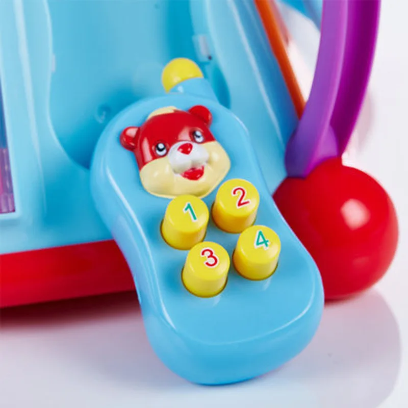 

[] Department of Music 806 Happy Little World Children'S Educational Early Childhood Baby Multi-functional 1-3 Years Old Gift Bo