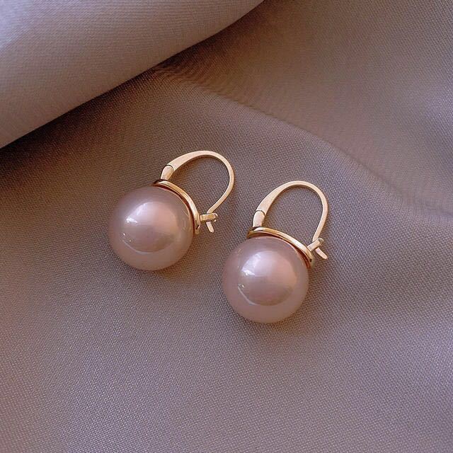 Celebrity Metal Korean Pearl Earrings For Woman Fashion Jewelry 2021 New Luxury Wedding Party Girl's Unusual Earrings