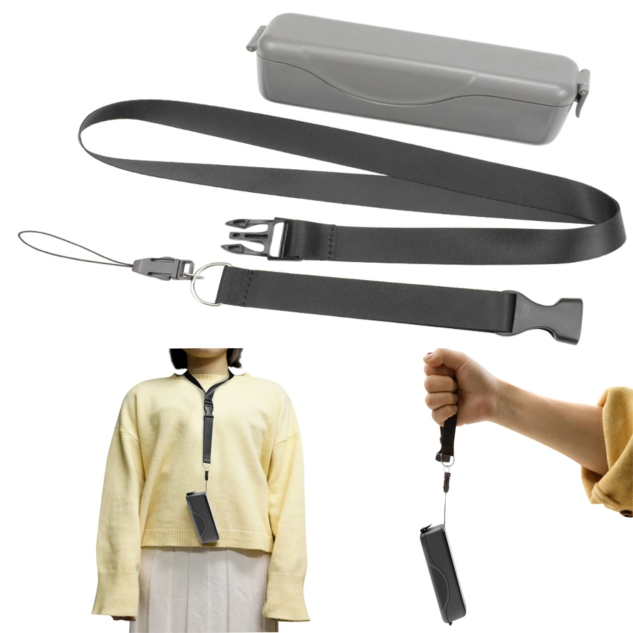 

Gimbal Portable Carrying Handbag Anti Scratch Handheld Waterproof Protective Storage Case Box For DJI OSMO Pocket With Hang Rope