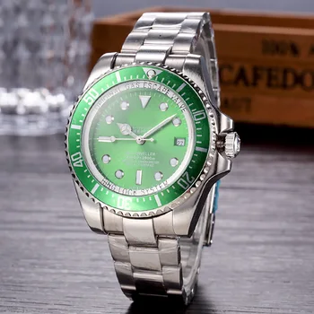 

Automatic Mechanical Watch Men Stainless Waterproof AAA Date Display Watch Luminous Luxury Business Tourbillon Montre Homme 2020