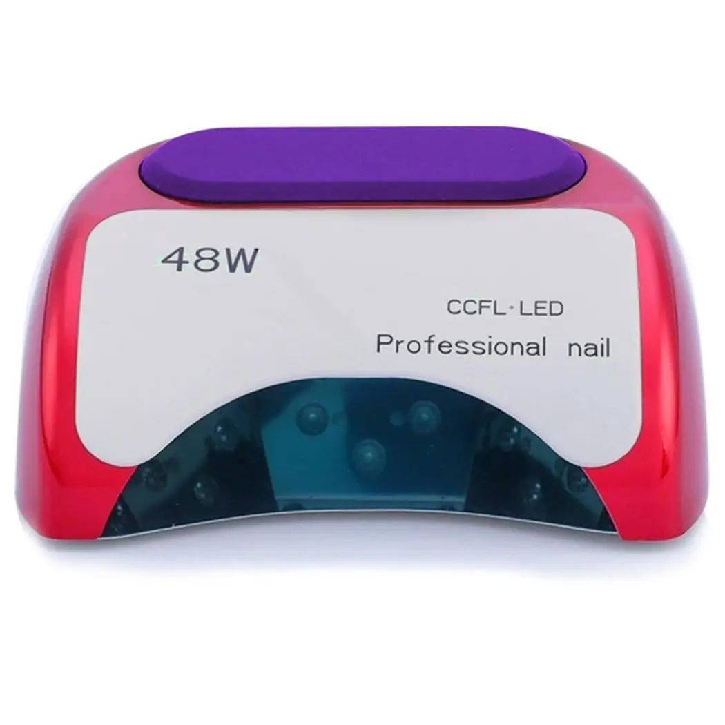 

48W Double LED UV Nail Lamp Dryer 3 Timer Senor For 104.5cm/41.1inch DC 12V Toenail Nail Cure Hands Polish Gel