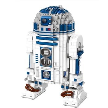 

Lepining 05043 Star movie Wars Space Out of Print The R2-D2 Robot Model Blocks 2127pcs Bricks Toys Lepining 10225