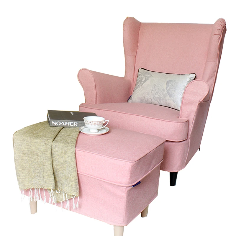 2030-49, Armchair Cover CRIUSJA Chair Cover for IKEA Strandmon Armchair Couch Cover for Living Room Armchair Sofa Slipcover