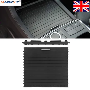 

MagicKit Car Auto Cup Holder Roller Blind Console Cover Slide Tray For Mercedes Benz W166