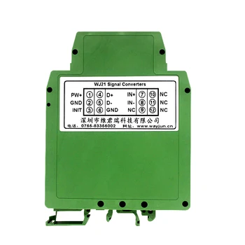 

4-20mA to RS485, 0-5V to RS232 analog signal to RS485 digital acquisition module wj21