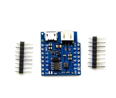 

Battery Shield V1.2.0 For WEMOS D1 mini single lithium battery charging & boost