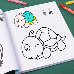 Coloring Book For Children Kids Relieve Stress Kill Time Graffiti Painting Drawing Art Books Baby Enlightenment Learn to Draw