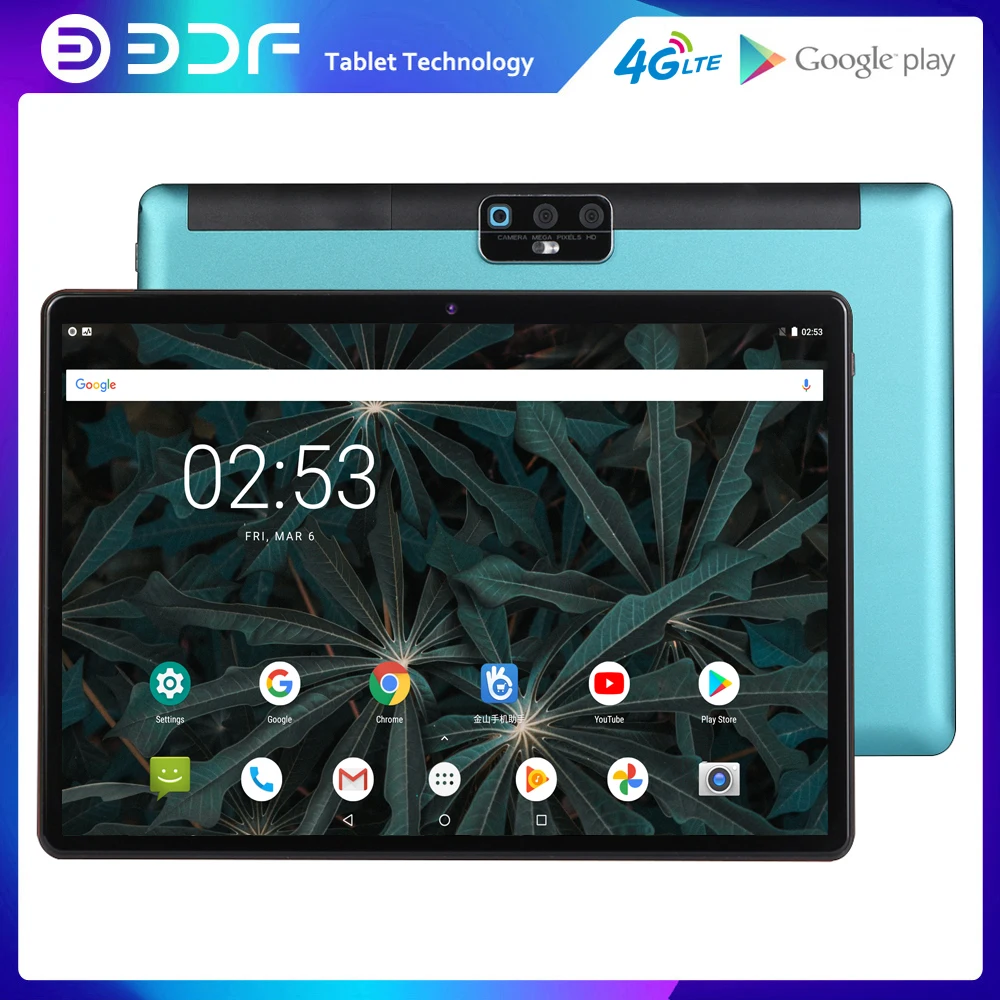 Планшет на Android 2021 восемь ядер экран 10 1 дюйма 4G LTE | Компьютеры и офис