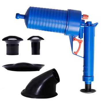 

Hot Air Power Drain Blaster guns High Pressure Powerful Manual sink Plunger Opener cleaner pump for Toilets showers for bathroom