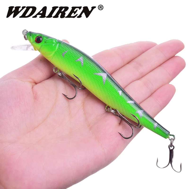 WDAIREN рыболовные приманки 14 г/22 5 г Minnow цветов выбрать высокое качество жесткая