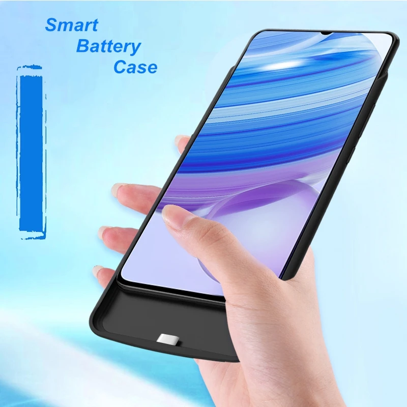 Araceli 10000 мАч для Xiaomi Redmi 10X чехол с аккумулятором телефона зарядное устройство