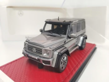 

1/43 Benz G500 4X4 2018 Silver model car
