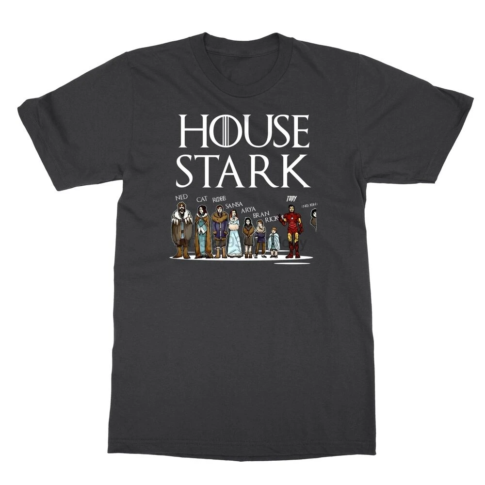 

House Stark Game Of Thrones Funny Mens T-Shirt
