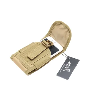 

Outdoor Camouflage Tactical Utility Water-Resistant MOLLE Bag Mobile Phone Pocket Phone Pouch Belt Waist Cover