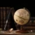 Geografia Globo Do Mapa Mundi Земной Шар 5 Дюймов Старинные Деревянные Украшения Dia World Globe Constellation Map