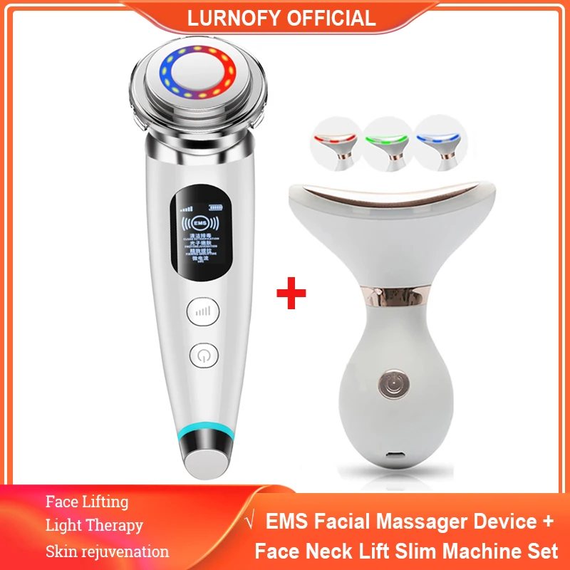 Facial-Massager-RF-Face-Lift-Device-LED-Radio-Frequency-Skin ...