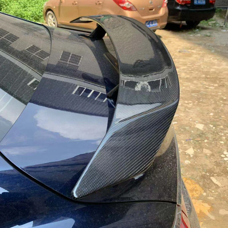 Автомобильные аксессуары GT Стиль углеродного волокна задний спойлер багажника подходит для Lexus ES250 ES300 ES350 2013-UP