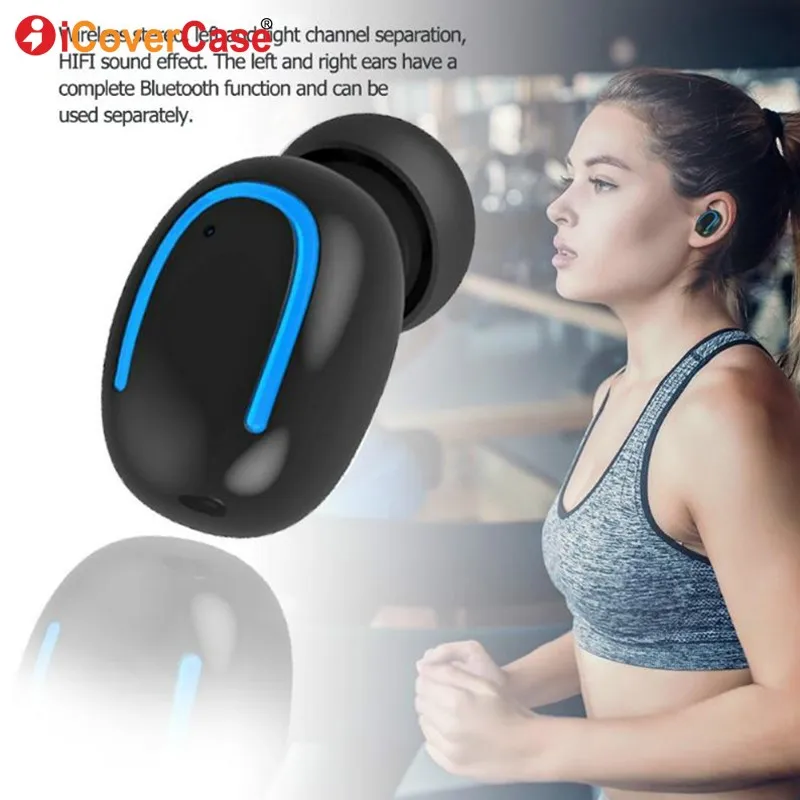 For Apple iPhone 11 Pro Max X XS XR 8 7 6 6s Plus Twins Bluetooth Earphone Wireless Headphones Earbud with Charging Box and Mic