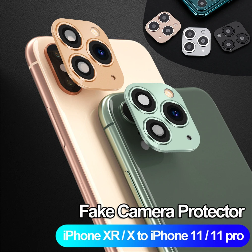 Fashion Fake Camera Lens Back Protector Cover Camera Cover Glass