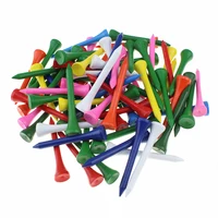 100Pcs 54MM Colored Wood Golf Tees Wooden Supplies Accessories 1